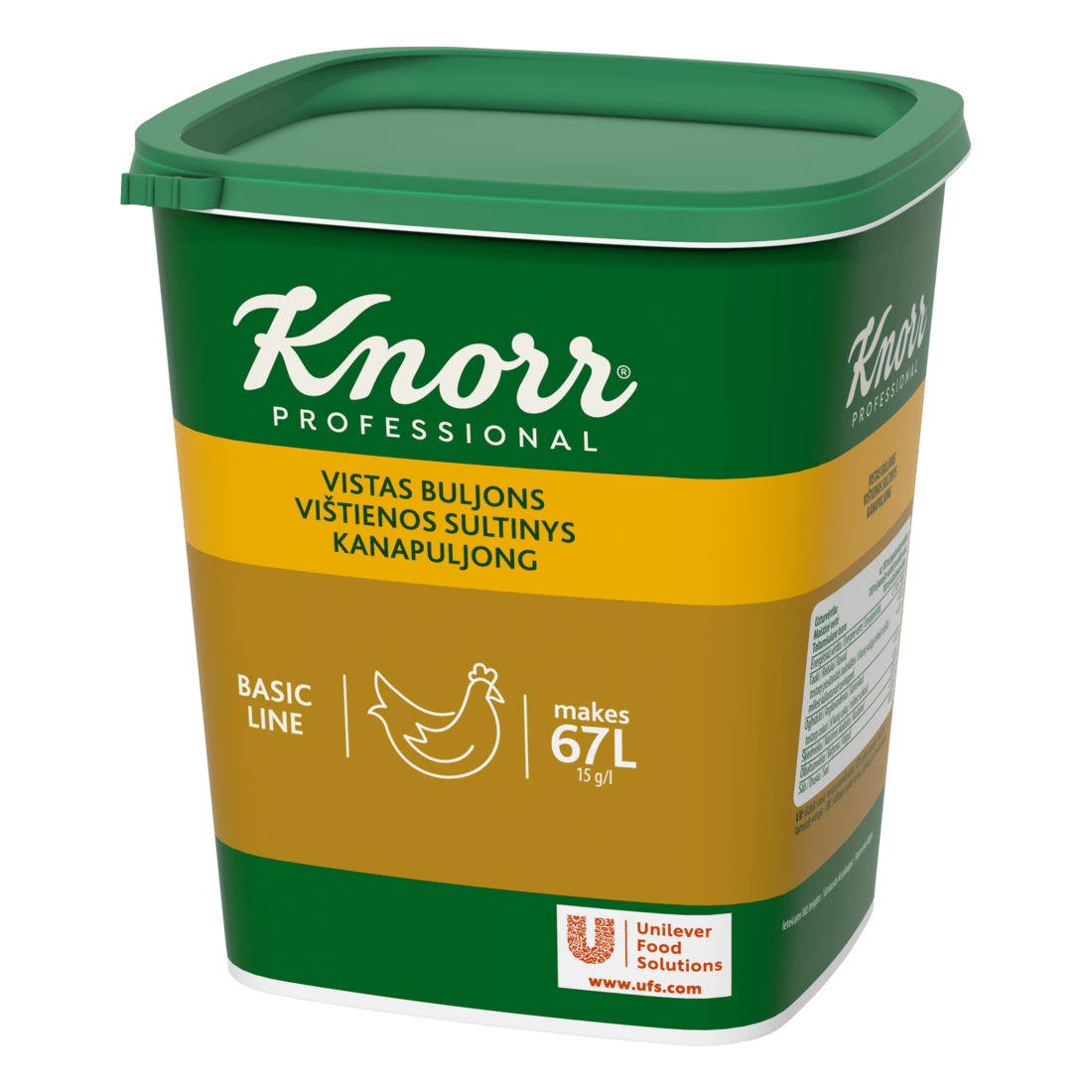 Knorr 1-2-3 Бульйон Курячий суха суміш 1 кг - 