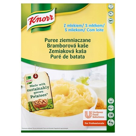 Knorr Картопляне пюре з молоком 4 кг - 