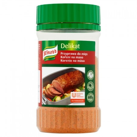 Knorr Приправа Делікат до М’яса 0,6 кг - Добре підібрані спеції є секретом смачного м'яса.