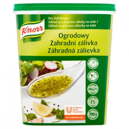 Knorr Салатна заправка "Гарден" суха суміш 0,7 кг - Апетитний салат заслуговує вишуканої заправки