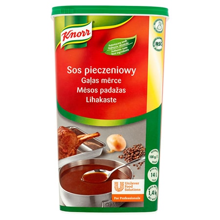 Knorr Соус Демі Глас суха суміш 1,4 кг - Яскравий смак + легкість приготування = cоус Демі Глас від Knorr