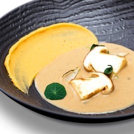 Боровиковий суп з гарбузово-картопляним пюре Боровиковий суп з гарбузово-картопляним пюре