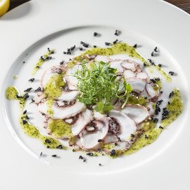 Карпачо з восьминога Карпачо з восьминога