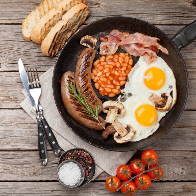 Меню сніданків для готелів та сервісів доставки їжі